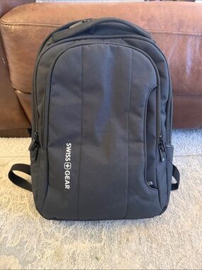 SwissGear Black Everyday Laptop Backpack